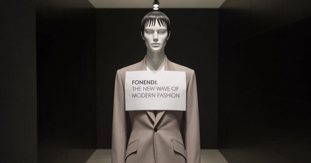 Fonendi runway show featuring elegant minimalist designs