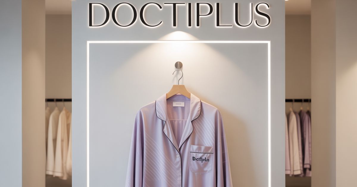 DoctiPlus runway show displaying modern minimalist designs
