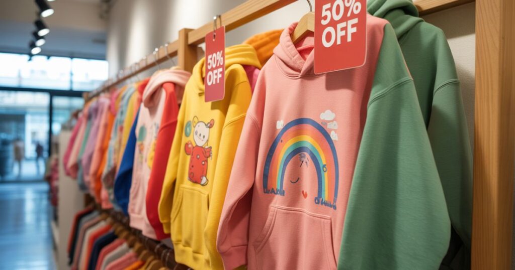 Shop kids hoodies on sale – soft cotton hoodie for everyday comfort.