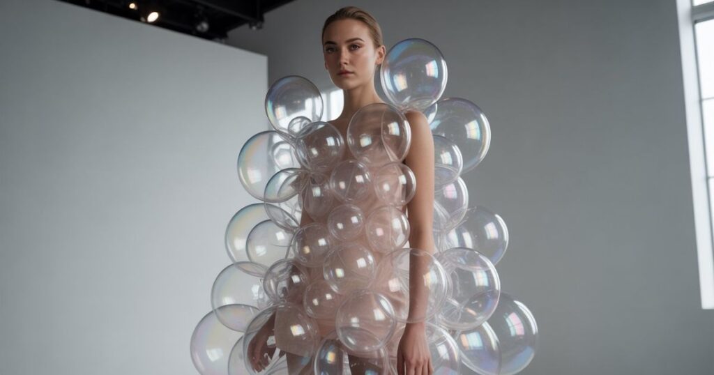 Elegant Tulle Bubble Dress for Evening Event