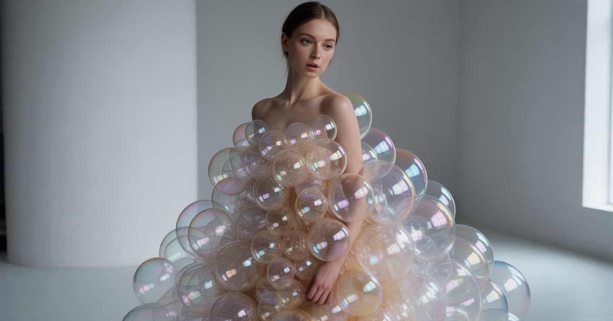 The Bubble Dress Avant-Garde Fashion Statement
