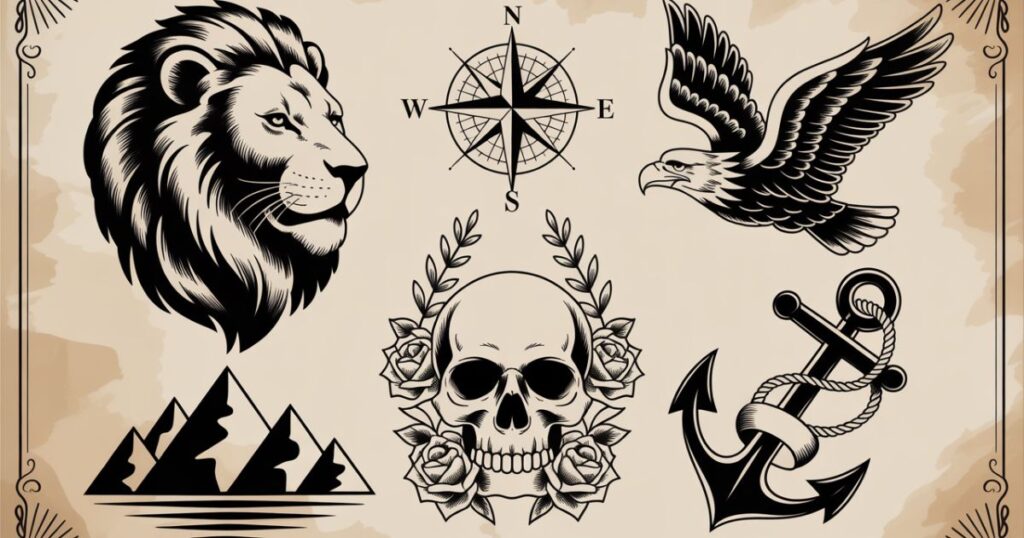 Script quote tattoo ideas for men with elegant cursive lettering on the chest